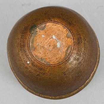 SUPKOPP, förgylld koppar, Tyskland, 16-1700-tal.
