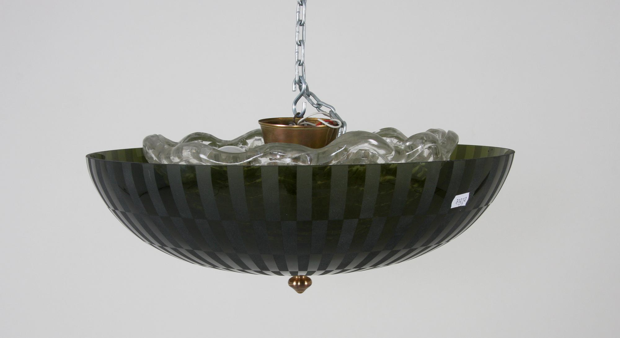 TAKARMATUR, glas, Orrefors, 1900-talets mitt.