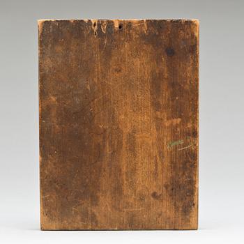 IKON, träpannå. Ryssland, 1800-tal.