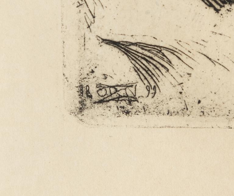 Anders Zorn, Ander Zorn,"Självporträtt med modell II".