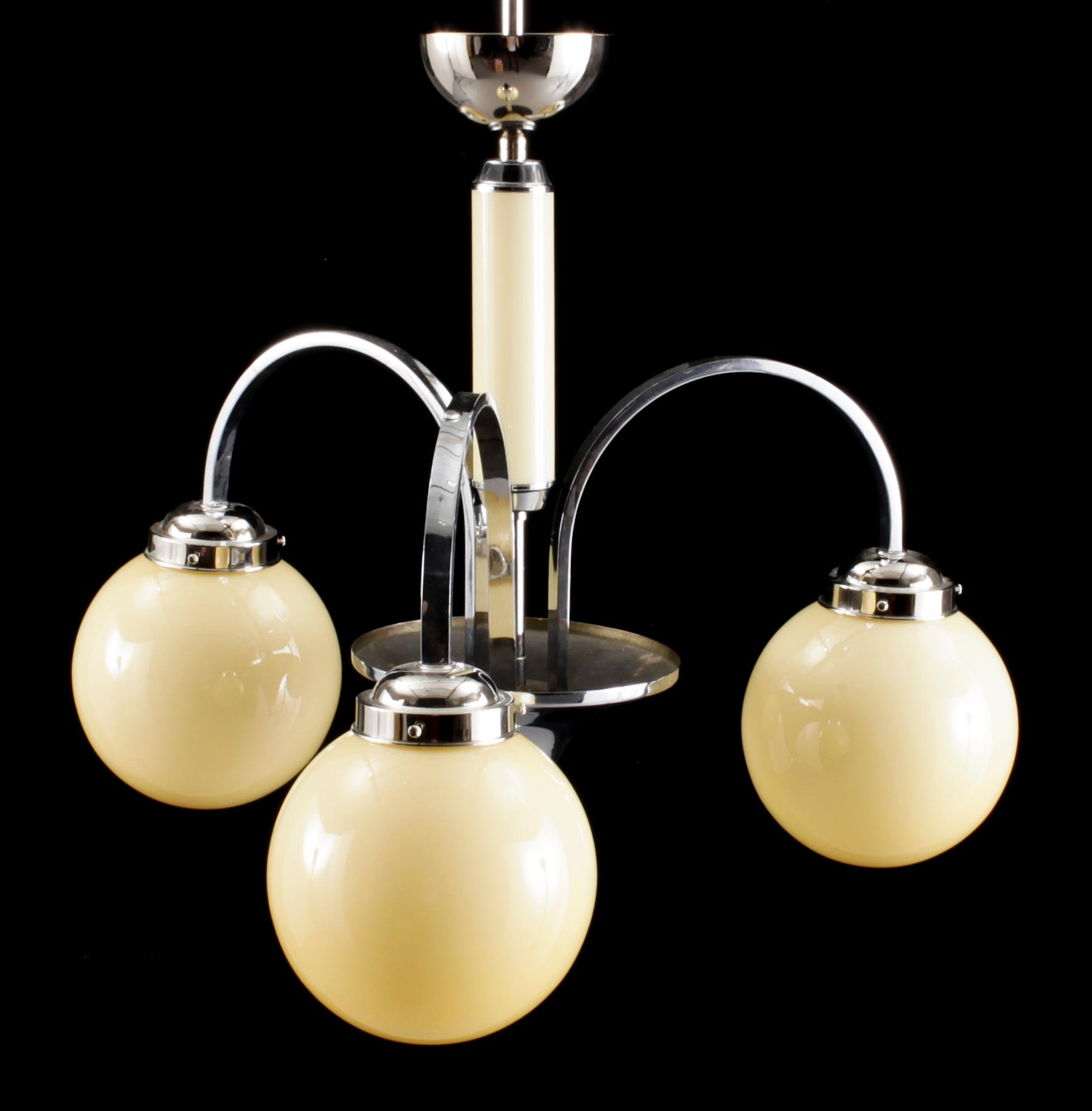 TAKLAMPA, art deco, 1930-tal. Höjd ca 65cm.