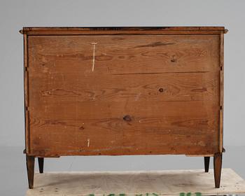 BYRÅ, sengustaviansk stil, 1800-tal.