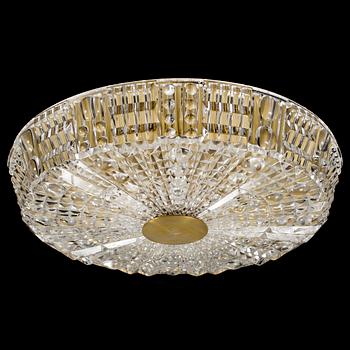 CARL FAGERLUND, takplafond, glas, Orrefors, 1900-talets mitt.
