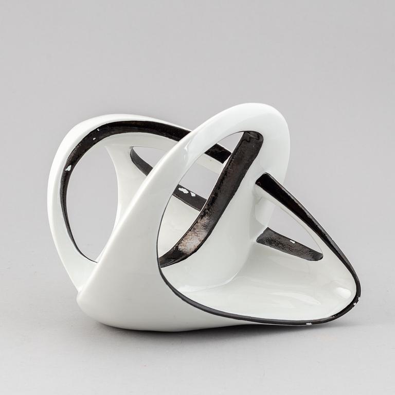 CARL-HARRY STÅLHANE, a stoneware sculpture, Rörstrand 1950's, not signed.