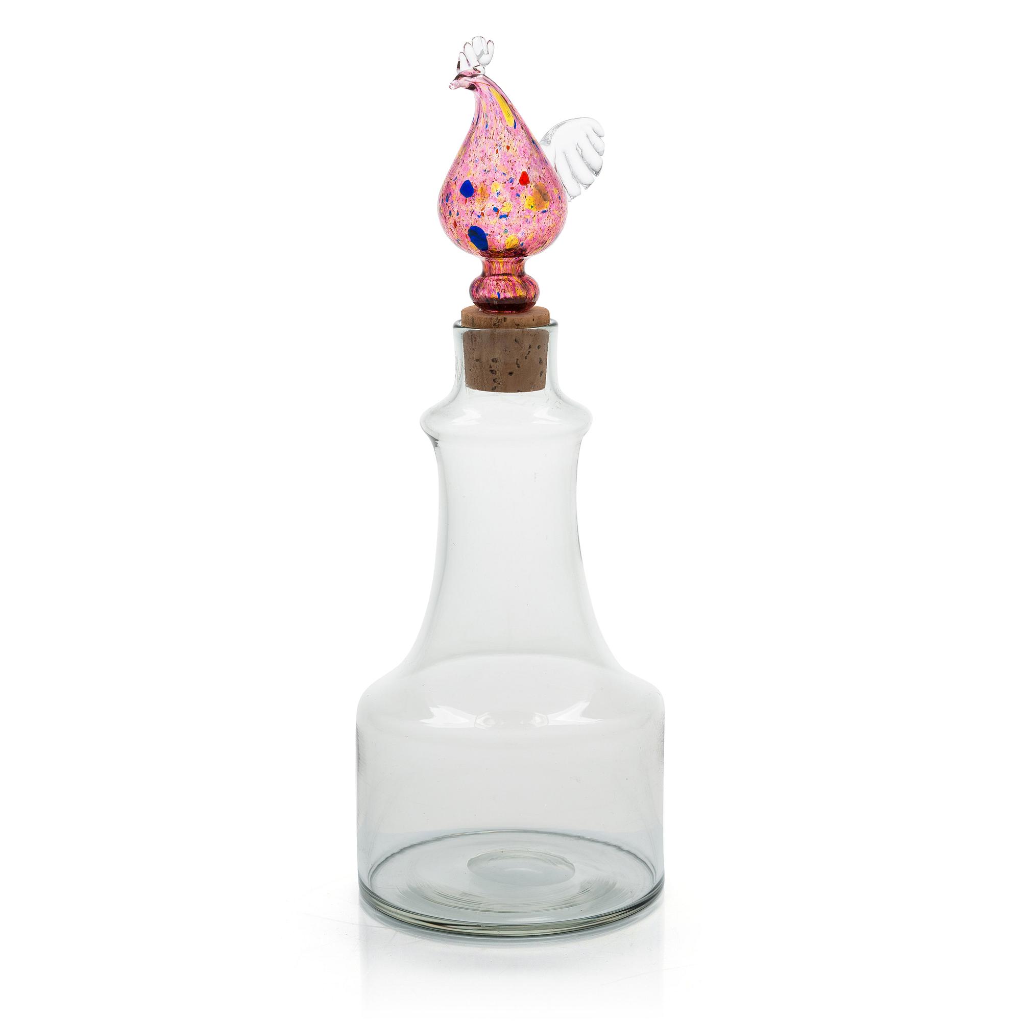 Kaj Franck, a decanter signed K. Franck, Nuutajärvi Notsjö -63.