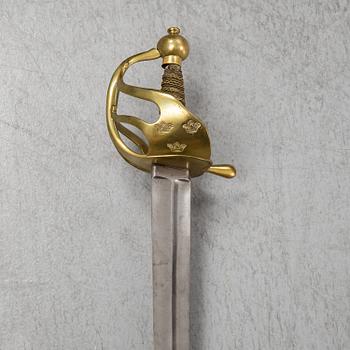 A Swedish cavalry sword 1773 pattern.