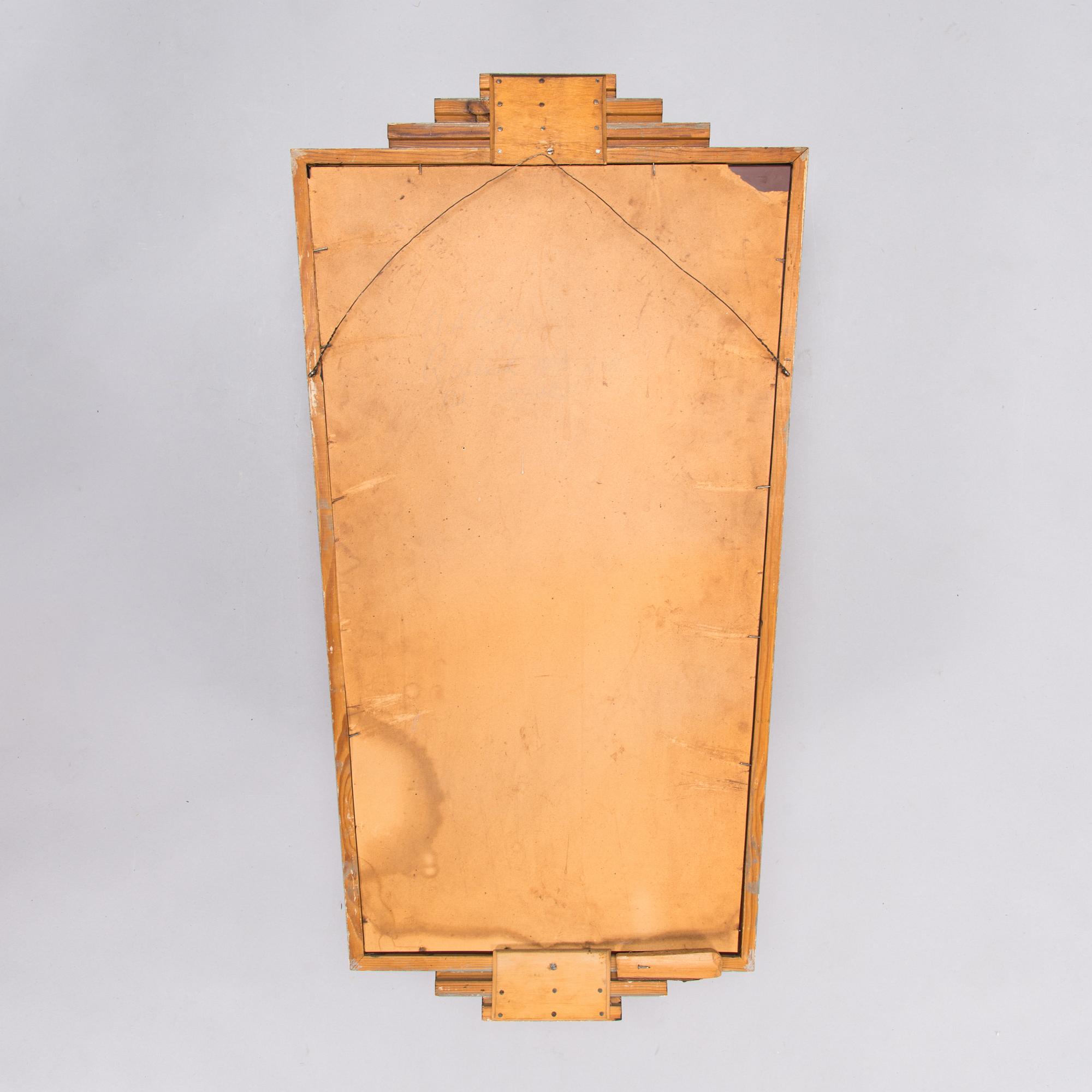 An Art deco mirror, 1920s-30s.