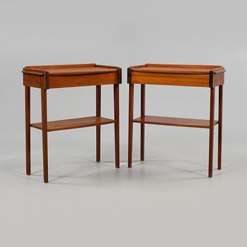 SÄNGBORD, ett par, 1950/60-tal.