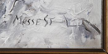 MOSSE STOOPENDAAL, olja på duk, sign.