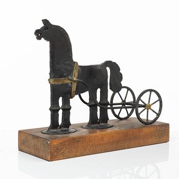 Bertil Vallien och Horst Graf, skulptur, Boda Smide.