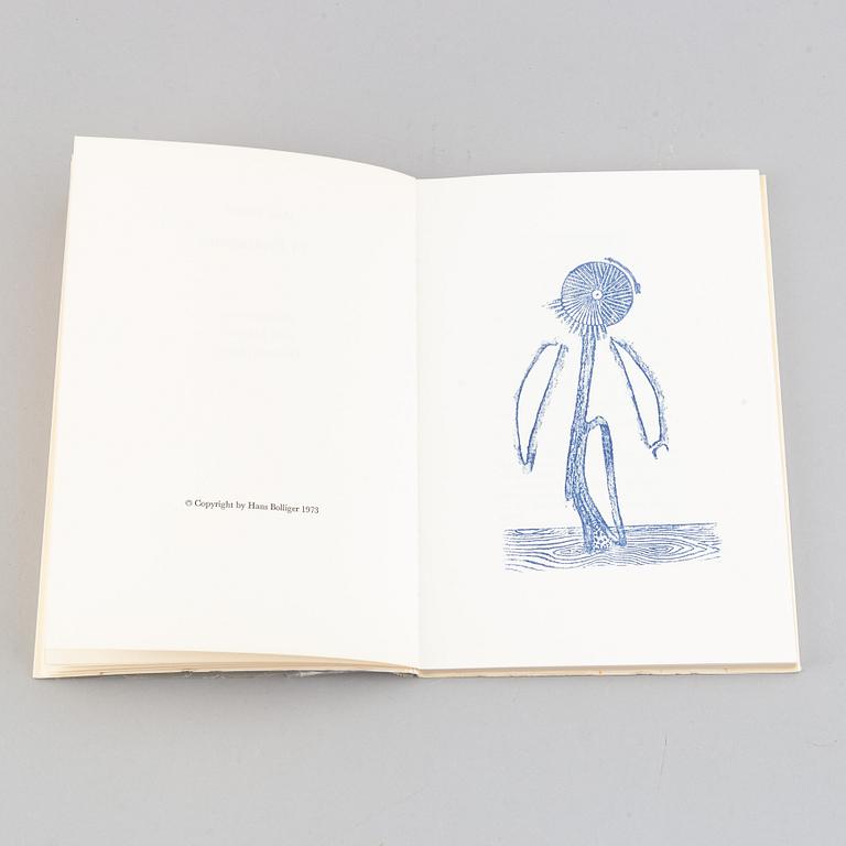 Book, Max Ernst, "24 Frottagen", 1973.