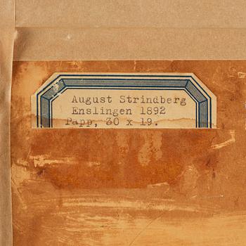 August Strindberg, "Enslingen" ("The Solitary One").