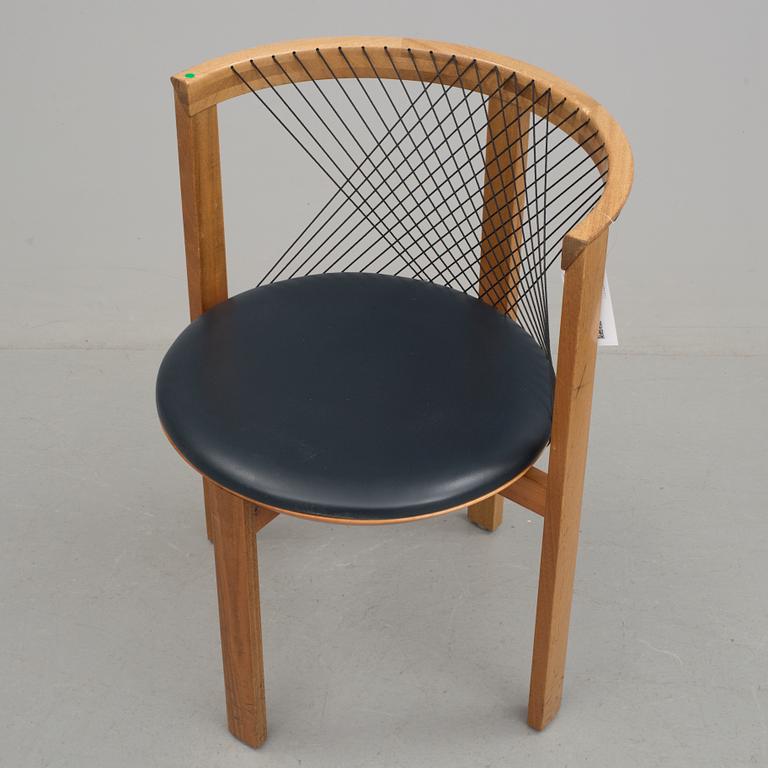 STOLAR 8 st, "String chair", Niels Jörgen Haugesen, Tranekaer Furniture, Danmark, 1995.