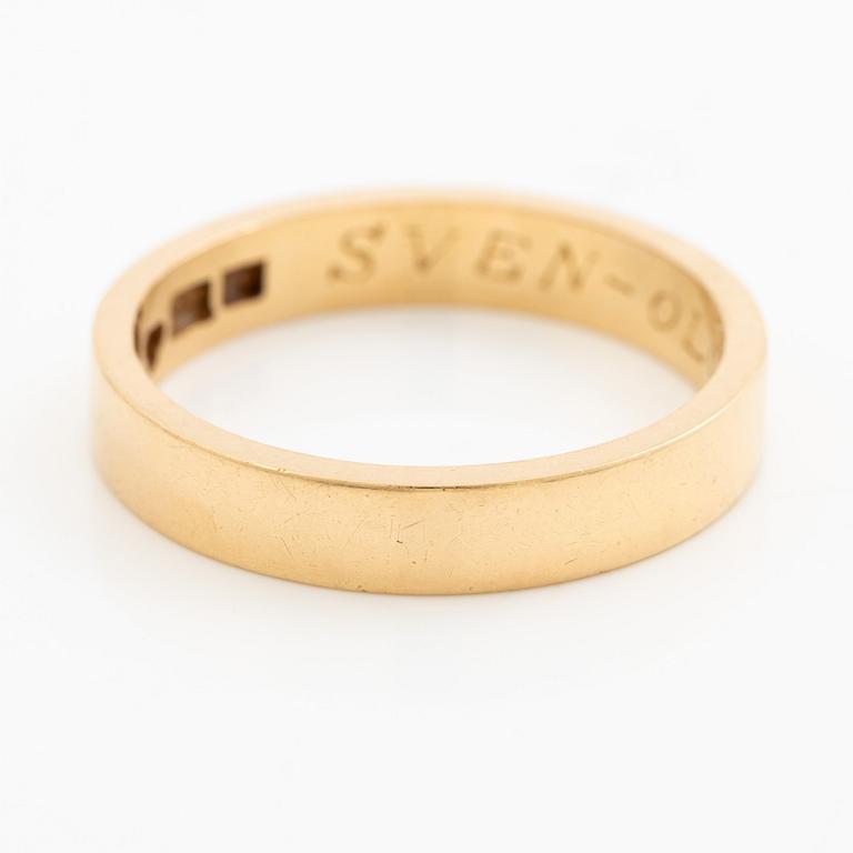 Wiwen Nilsson, a ring, 18K gold, Lund 1956.