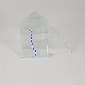 BERTIL VALLIEN, glass, three pieces.