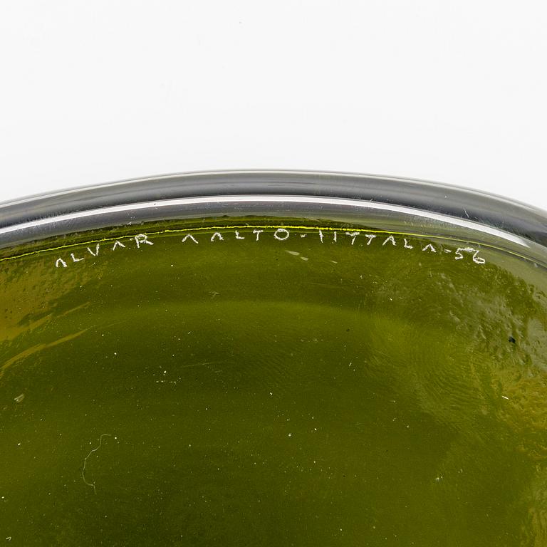 Alvar Aalto, four '3900-37' plates signed Alvar Aalto Iittala -56.