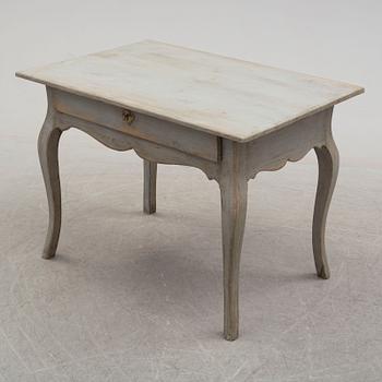 An 18th century rococo table.