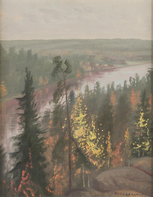 Paavo Kaikkonen, oil on canvas, signed and dated -71.