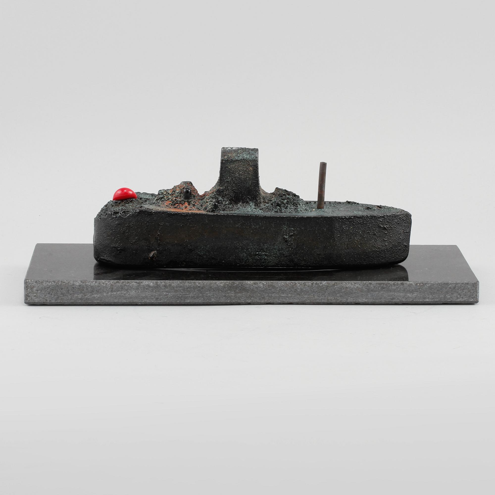 BERTIL VALLIEN, skulptur, glas, signerad Kosta Boda, limited edition.