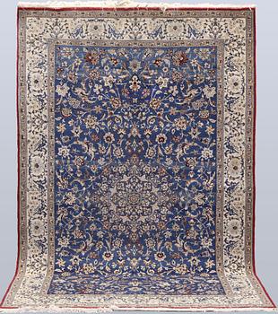 Matta, Nain, part silk s.k totesh, 273 x 167 cm.