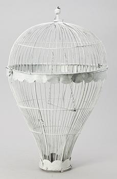 FÅGELBUR, metall, 1900-tal.