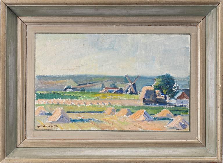 Gerhard Wihlborg, "Höstmorgon, Löderup".