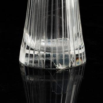 A Tapio Wirkkala glass vase, Iittala 1950´s.