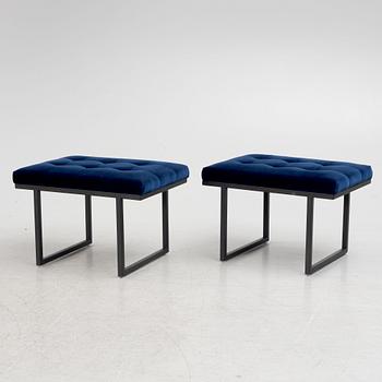 Stools, a pair, "Fiona", Ruth & Joanna, contemporary.