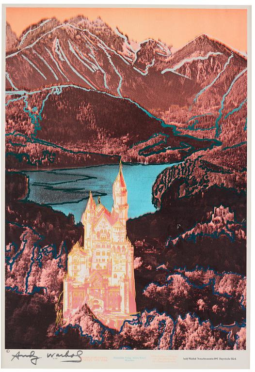 Andy Warhol, 'Neuschwanstein'.