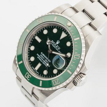 Rolex, Oyster Perpetual Date, Submariner, "Hulk", wristwatch, 40 mm.