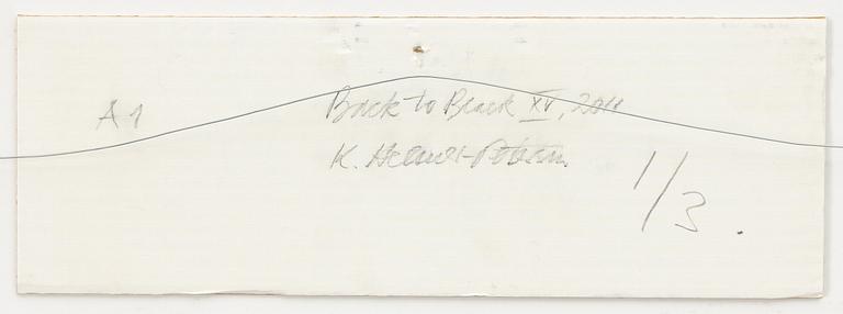 Keld Helmer-Petersen, "Back to Black XV".