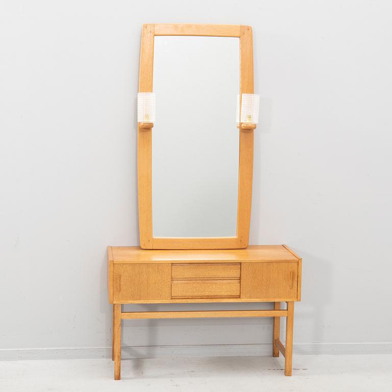 Hall furniture 2 pcs "Beata" Fröseke Nybro 1960s.