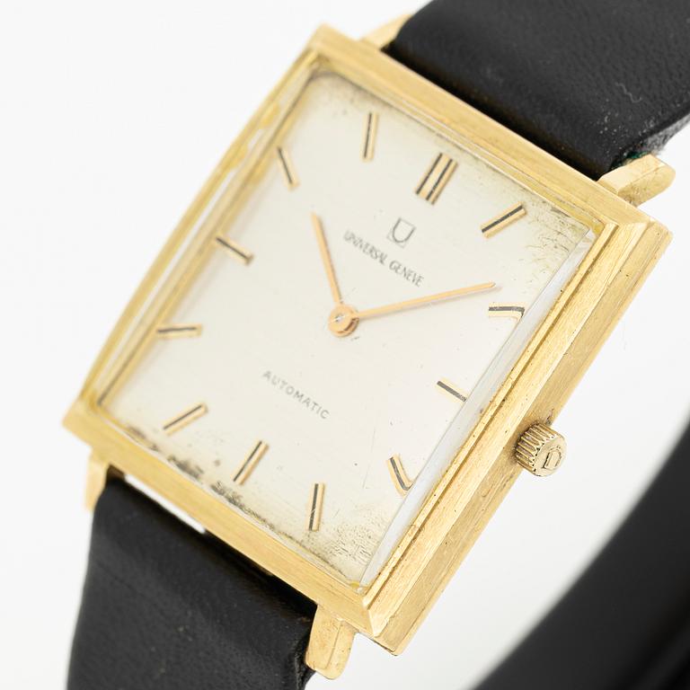 Universal Genève, wristwatch, 31 x 31 mm.