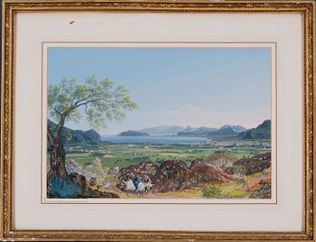 Francesco Zerilli, PANORAMA ÖVER PALERMO.