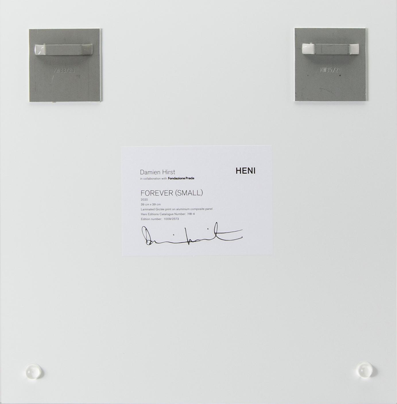 Damien Hirst, i sammarbete med Fondazione Prada giclée tryck på aluminium numrerad och daterad 1009/2573 2020.