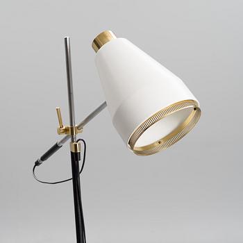 VILJO HIRVONEN, A FLOOR LAMP, H 801. Stamped Valaistustyö, H 801. Early 1970s.