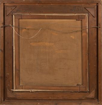 OSCAR HERSCHEND, oil on canvas, signed and dated-88. Marked "Silkeborg".