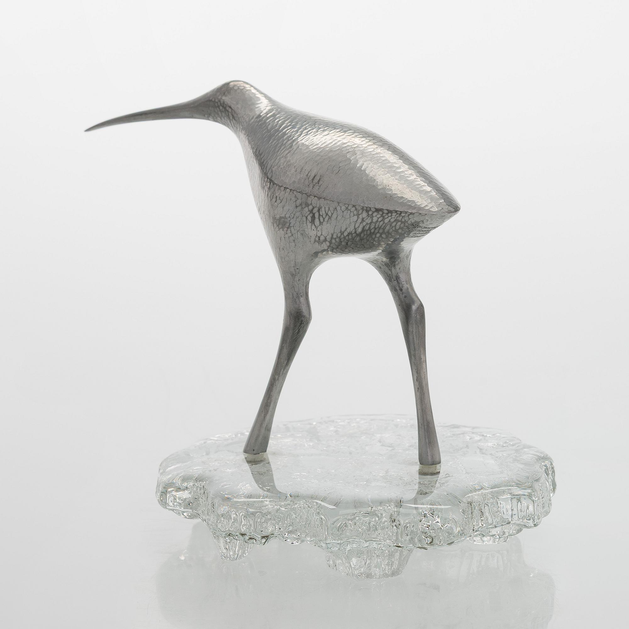Tapio Wirkkala, veistos, "Suokurppa",  leimattu Kultakeskus Oy Design: Tapio Wirkkala.