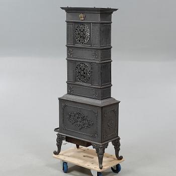 Kamin, gjutjärn, 1900-talets första hälft.
