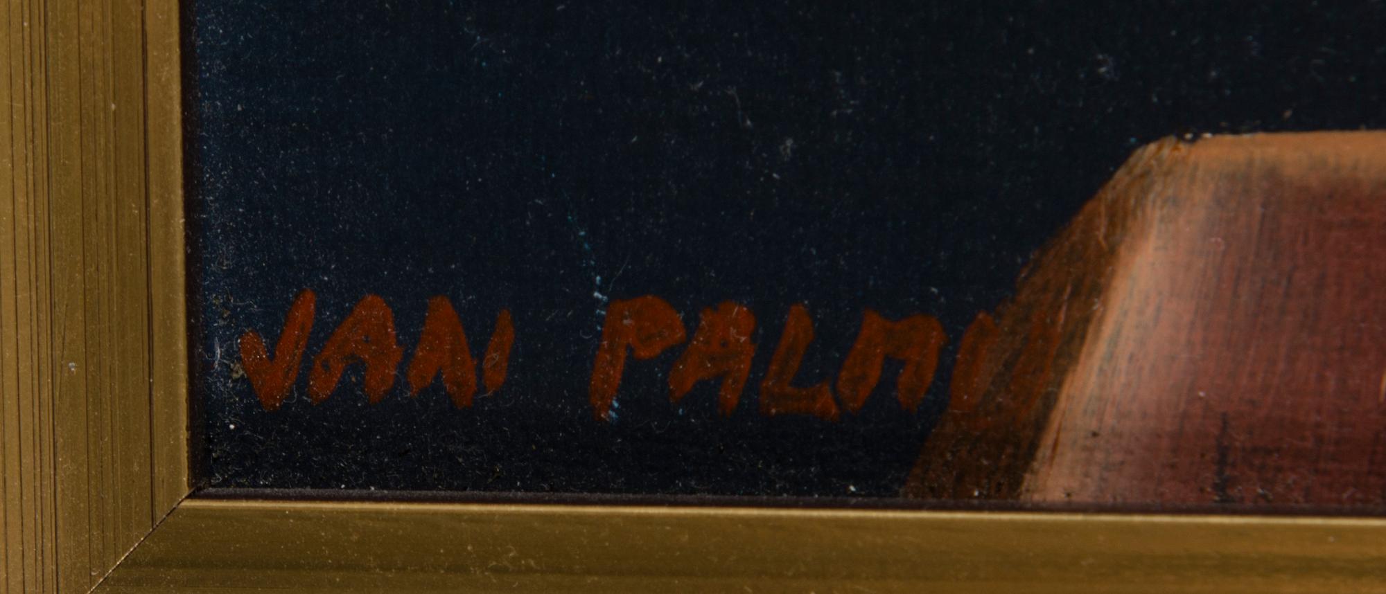 JAN PALMU, oil on canvas, signed.
