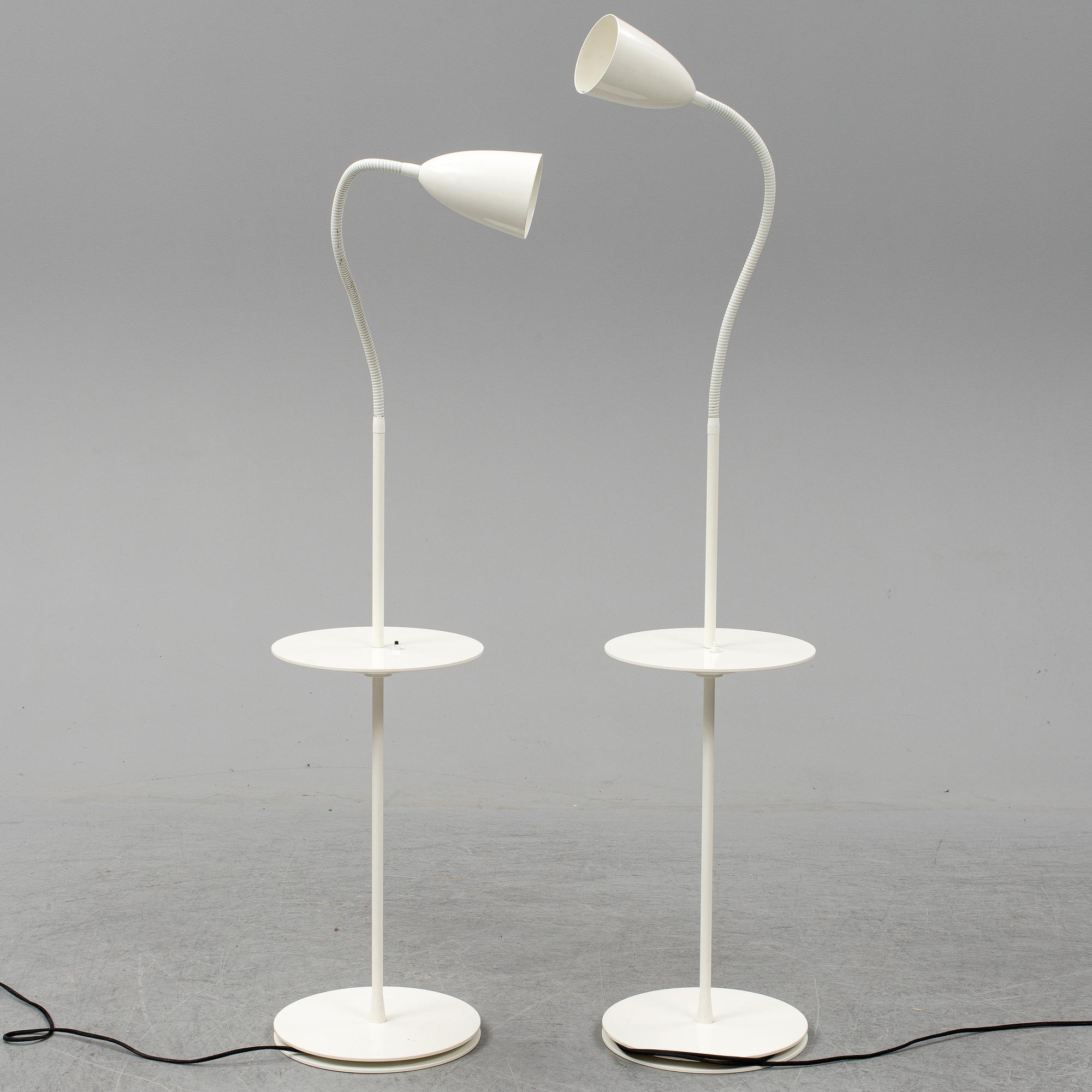 NICLAS HOFLIN, a pair of 'Arkipelag' floor lamps for Ruben 2005.