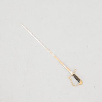 Saber, for infantry officer, Sweden, model 1899.