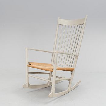 HANS J. WEGNER, gungstol, "J-16", Danmark. Modellen formgiven 1944.