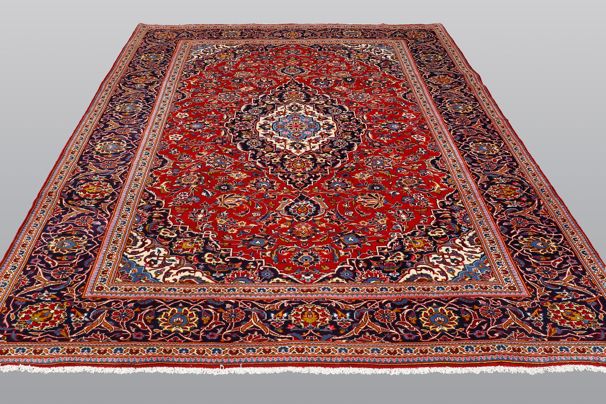 Matto, Kashan, ca 350 x 240 cm.
