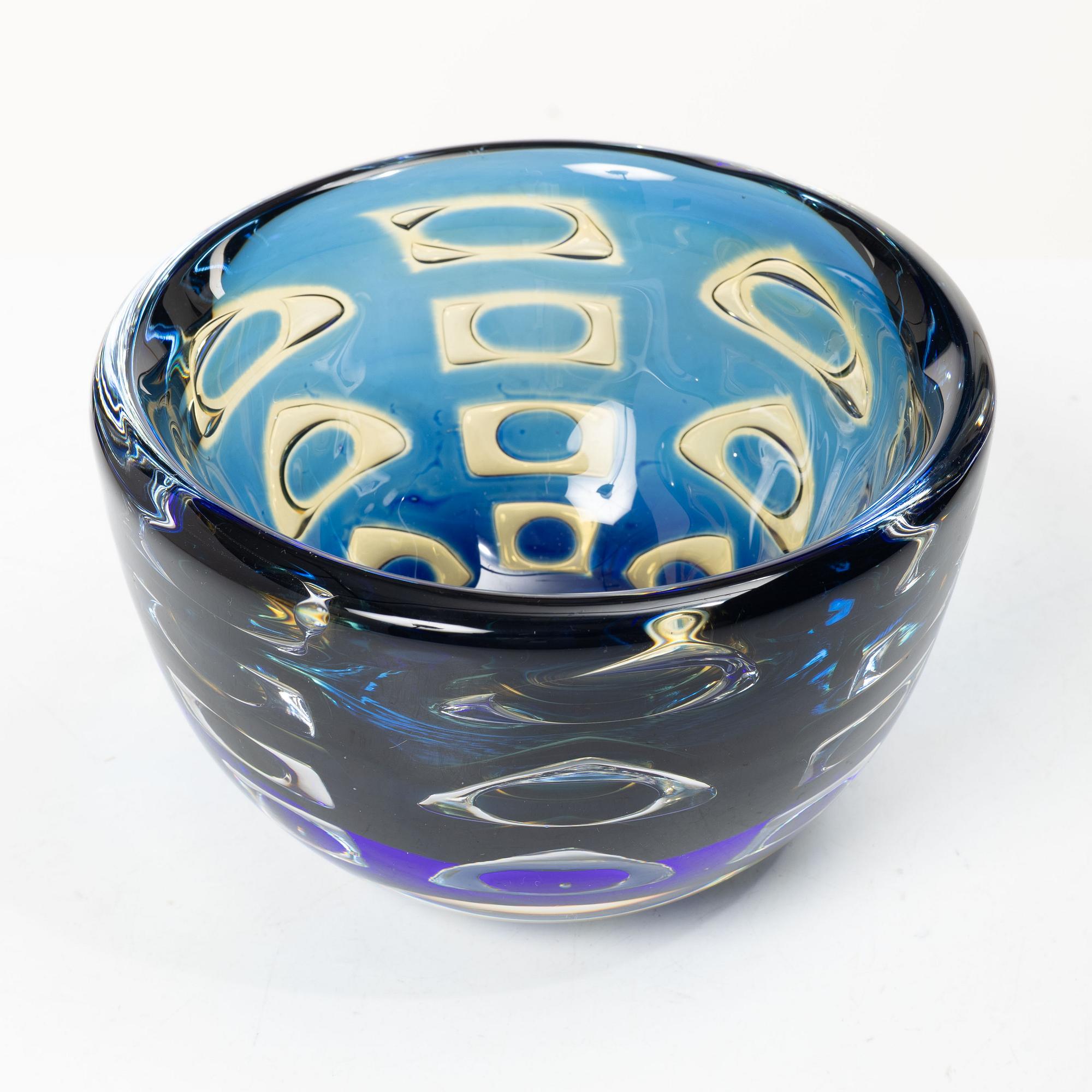Ingeborg Lundin, a bowl, Ariel, Orrefors.