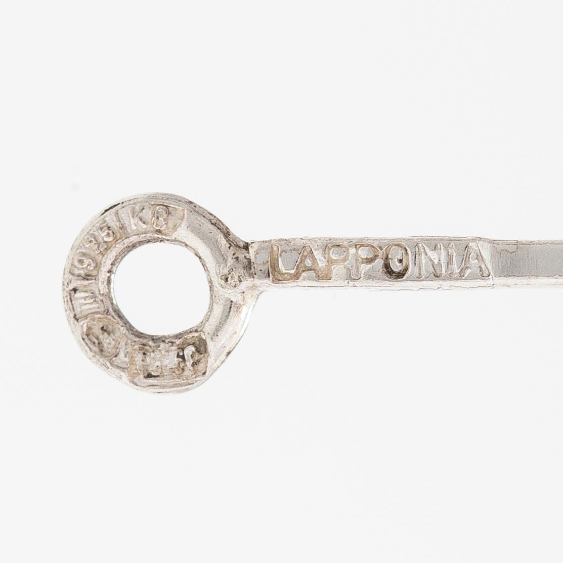 Björn Weckström, Halsband "Akimbo", sterlingsilver. Lapponia 1987.