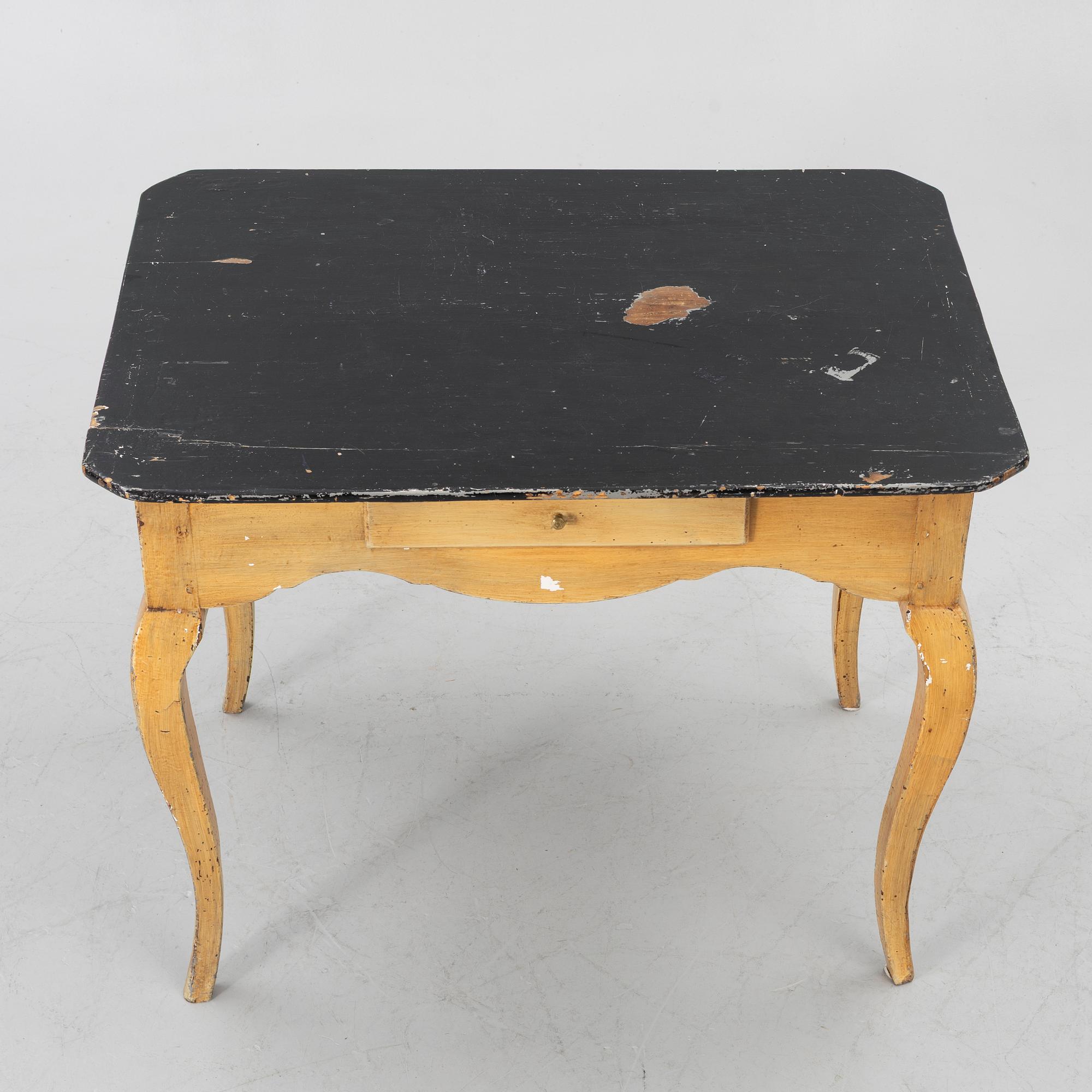 Skrivbord, rokokostil, 1700/1800-tal.