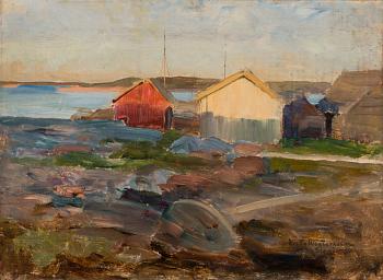 189. Victor Westerholm, LANDSKAP FRÅN ÅLAND.