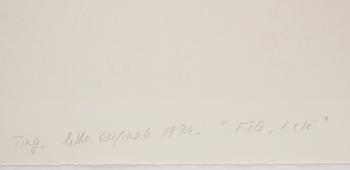 Walasse Ting, Utan titel.