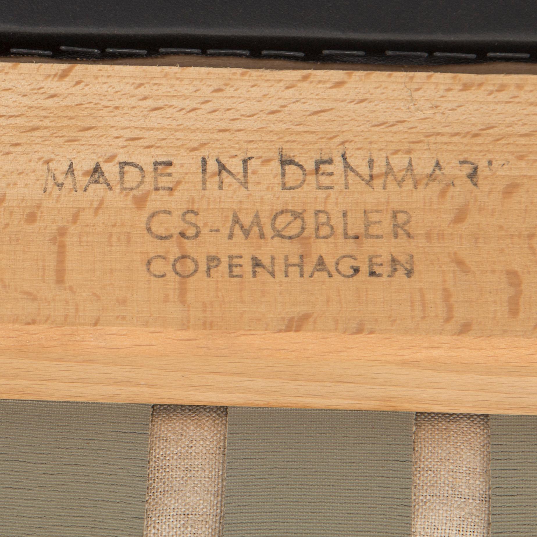 SOFFGRUPP, 4 delar, Hans Olsen, CS Möbler, Danmark, 1950/60-tal.
